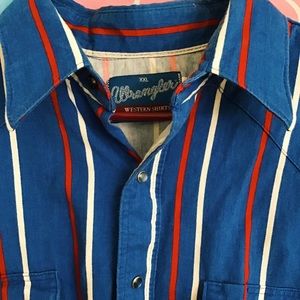 SOLD Vintage Wrangler Cowboy Shirt 